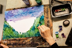 Wakacje z otwARTą: Warsztaty animacji poklatkowej - Praca plastyczna uczestnika.