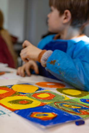 Artystyczne Ferie 2025 - Dzień 4 - Ekspresjonizm: Franz Marc i Kandinsky