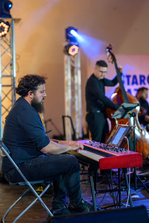 Starówka Jazz Festival 2025 - Koncert I - Na scenie tarnowskiego amfiteatru Rhythm Kings Big Band
