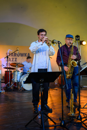 Starówka Jazz Festival 2025 - Koncert II - Stanula Sekstet na scenie amfiteatru letniego