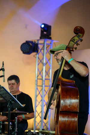 Starówka Jazz Festival 2025 - Koncert III - South Silesian Brass Band na scenie tarnowskiego amfiteatru