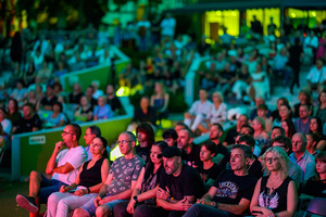 Rock na Starówce - Amfiteatralna publiczność podczas koncertu
