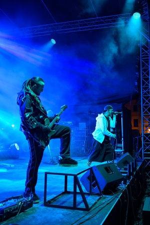 Sylwester na tarnowskim Rynku - Na scenie zespół Afromental