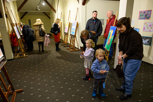 Wystawa semestralna Studio Art - Kropka, kreska, plama