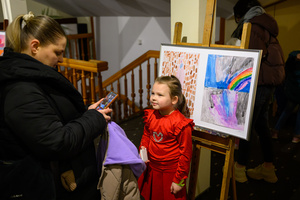 Wystawa semestralna Studio Art - Kropka, kreska, plama