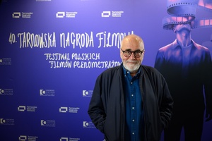 40. TNF: Dzień 2 (23.05.26) - W hallu Marzenia na festiwalowej ściance reżyser filmu "Chopin, Chopin" Michał Kwieciński