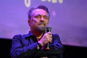 40. TNF: Dzień 7 (28.05.26) - Na scenie Marzenia odpowiadający na pytania widzów podczas spotkania producent filmu "Pojedynek" Marek Nowowiejski