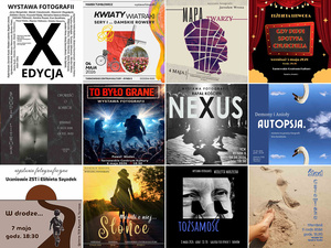 Plakat: Wernisaże Dzień po Dniu - Dziesiąta edycja