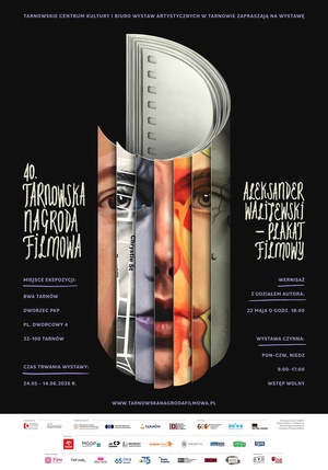 Plakat: Wystawa 40. TNF: Aleksander Walijewski - Plakat Filmowy