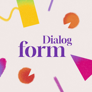 Plakat: Wystawa Studio Art - Dialog form