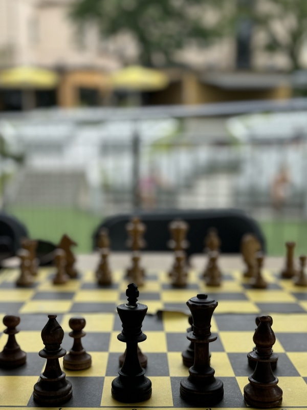 Szachy królują w Amfiteatrze Letnim