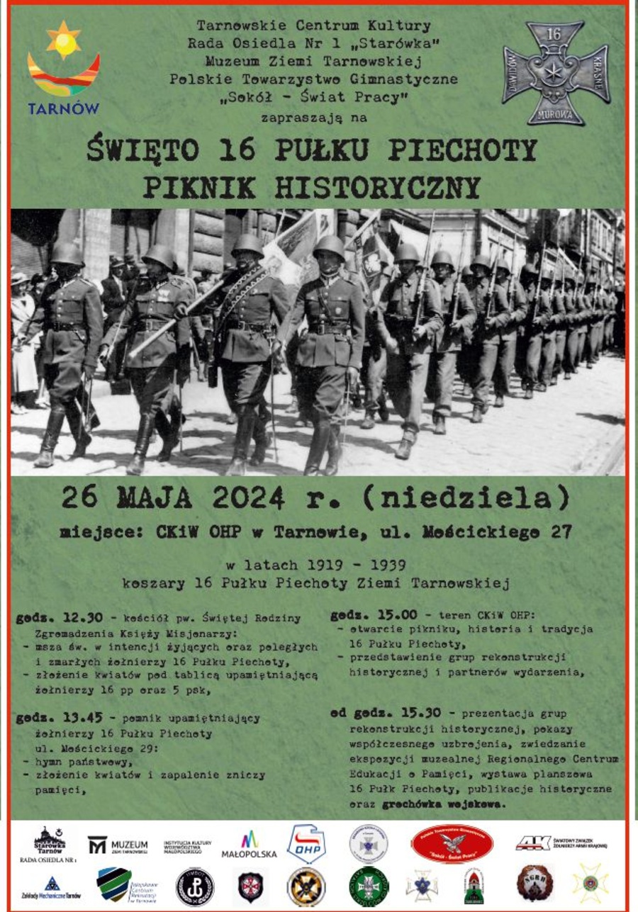 Święto 16. Pułku Piechoty - Piknik historyczny