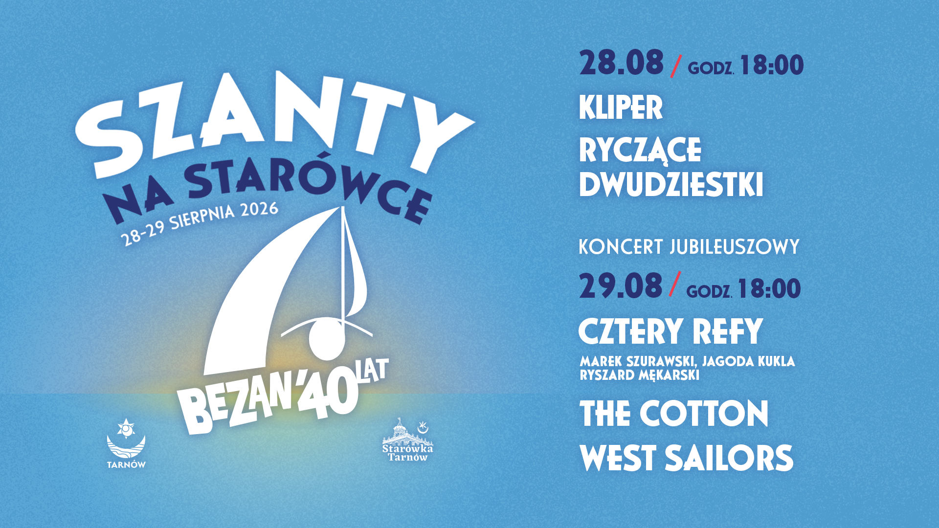 Szanty na Starówce - 40 Lat Bezanu – Koncerty